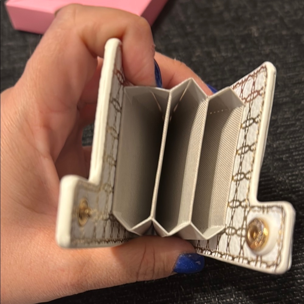 Lilly Pulitzer Gold Phone Pocket - Picture 4 of 4
